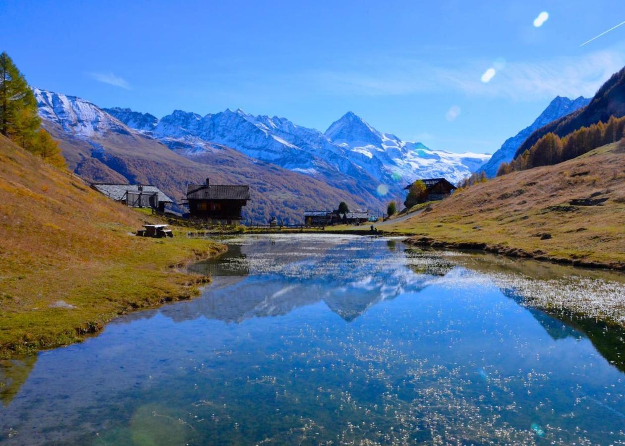 Idyllic Chalet In Evolene, With View On The Dent Blanche And The Mountains Appartement Buitenkant foto