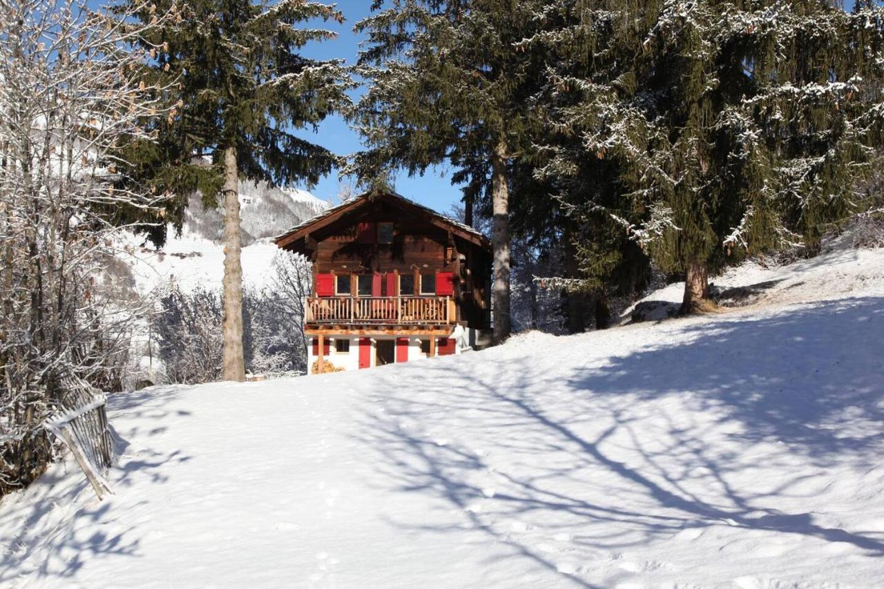 Idyllic Chalet In Evolene, With View On The Dent Blanche And The Mountains Appartement Buitenkant foto