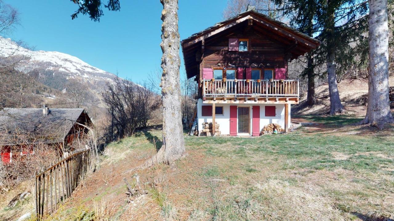 Idyllic Chalet In Evolene, With View On The Dent Blanche And The Mountains Appartement Buitenkant foto